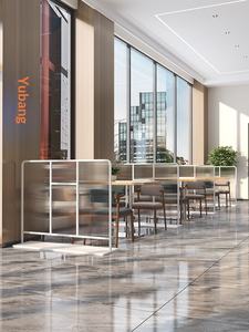 <span class=keywords><strong>Cloison</strong></span> <span class=keywords><strong>amovible</strong></span> pour restaurant, écran en verre pour la décoration des allées, installation sans travaux - Product Image 5