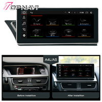 Lecteur DVD de voiture Android 12 pour AUDI A4 A5 2009 - 2017 Radio Stereo Audio Head Unit Carplay Screen With GPS BT