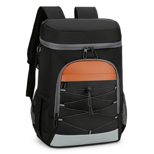 Mochila Aislada de Gran Tamaño, Bolsa Refrigerante para Picnic con Bolsillos para Botellas de Vino, Tela Oxford Impermeable y Ligera - Product Image 5