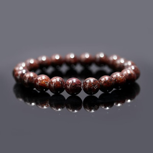 100% Natural Vintage Style 8mm <b>Garnet</b> Beaded Moon Shape Spiritual Healing Unisex Engagement Wedding Party Gift Jewelry - Product Image 2