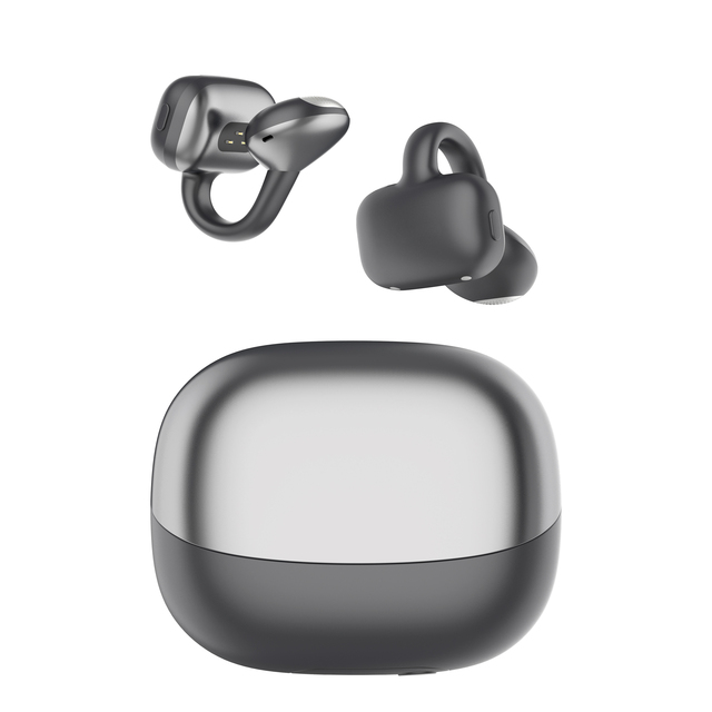 OWS TWS Sports Earbuds Touch Control Type-C Wireless Open Earhook Ear Clip LED Battery Heart Rate Tws Earbuds