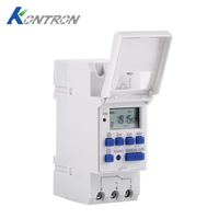 Kontron SUL810 Temporizador Digital Industrial 16A Interruptor de tiempo programable con pantalla LCD 220V Max. Voltaje