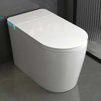 Cuvette de toilette intelligente de norme européenne toilettes automatiques en céramique à double chasse d'eau pour la maison désodorisant la commode P-Trap