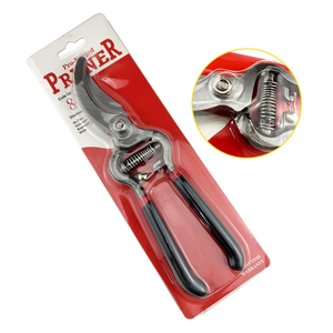 Sécateur bypass 8 pouces en acier à haute teneur en carbone, coupe-branches avec poignée antidérapante, outil de jardinage pour arbres fruitiers et fleurs - Product Image 2