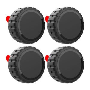 Porte-monnaie pour vélo, caméra de drone à distance, bagage caché noir, autocollant étanche, étui de protection pour <span class=keywords><strong>apple</strong></span> air tag, lot de 4 - Product Image 1