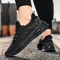Chaussures de sport décontractées pour hommes printemps-été, en maille tissée, tendance, confortables et polyvalentes