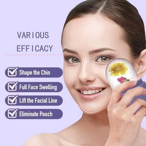 Masajeador Facial Reafirmante y Tonificante, Rodillo <span class=keywords><strong>de</strong></span> Hielo con Molde <span class=keywords><strong>de</strong></span> Silicona Reutilizable y Flexible para Aliviar la Hinchazón <span class=keywords><strong>de</strong></span> Rostro y Ojos - Product Image 3