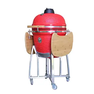 Fujian auplex gốm Kamado bếp nấu bếp 21inch Nướng Ngoài Trời hút thuốc BBQ