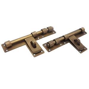 Pestillo de Puerta de Latón Antiguo Yuanru, Estilo Chino, Pestillo de Puerta de Jardín de Estilo Antiguo, Escultura de Cobre Retro YRJ2091 - Product Image 5