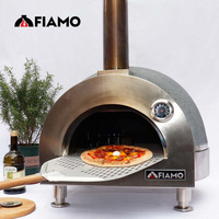 Tout nouveau four à pizza au propane four à briques à gaz avec brûleur à gaz extérieur autoportant usage domestique et hôtelier