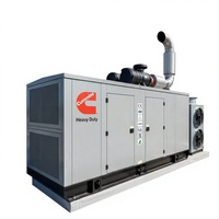 Groupe électrogène diesel super silencieux 400 kW 500 kVA à châssis ouvert, monophasé 220 V, 1500 tr/min, à faible bruit, pour usage industriel et de secours en usine