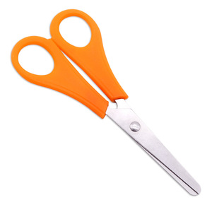Student Scissors 5 Inch Stainless Steel Safety Blades Colorful For School Craft Office Use - Product Image 3