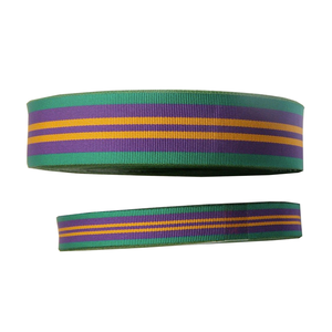 Rubans de médailles double face personnalisés à prix de gros, 100 % polyester, couleur et taille personnalisées, légers, lavables, pour uniformes - Product Image 6