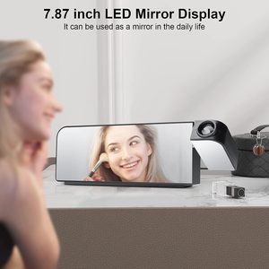 Réveil avec <span class=keywords><strong>projection</strong></span>, horloge LED colorée pour chambre à coucher, horloge numérique à <span class=keywords><strong>projection</strong></span> sur <span class=keywords><strong>plafond</strong></span> et mur avec grands chiffres - Product Image 6