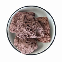 Roche volcanique de basalte d'horticulture de roche de lave multi de trou noir naturel pour le diffuseur d'huile de cuisson