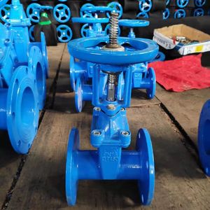 JIS 10k đàn hồi nêm Van cổng Hướng dẫn sử dụng trượt Van cổng UHV điều khiển có thể điều chỉnh khóa đúc thép 40 1/4 inch Van cổng - Product Image 6