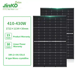 Panneaux solaires <span class=keywords><strong>Jinko</strong></span> Tiger Neo 54HL4-(V)<span class=keywords><strong>410</strong></span>-430 Watt Système de panneaux solaires Panneau solaire photovoltaïque <span class=keywords><strong>Jinko</strong></span> 430 425 <span class=keywords><strong>Jinko</strong></span> Solar de qualité supérieure Tier 1 - Product Image 2