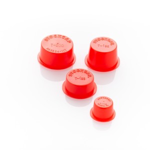 ปลั๊กพลาสติก T-185 สีแดง ซีลแลนท์ท่อทรงกรวย ชิ้นส่วนเครื่องยนต์ยานยนต์ กันฝุ่น ถอดออกง่าย - Product Image 3