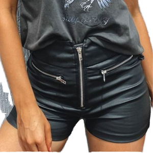 Shorts Cortos al por Mayor, Pantalones de Lona Transpirables con Cintura Alta Elástica para Mujer, Verano, Sexy - Product Image 1