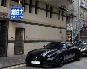 Pour <span class=keywords><strong>mercedes</strong></span>-benz Amg Gtr couteau à air de séparateur de lèvre avant en fibre de carbone - Product Image 5