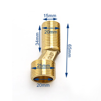 Accessoires de robinet Mamelon de robinet excentrique en laiton