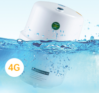 Tanque de Presión de Plástico de Alta Calidad 4G para Purificador de Agua con Opciones Eléctricas/Manuales, Uso Doméstico, Filtración por Ósmosis Inversa