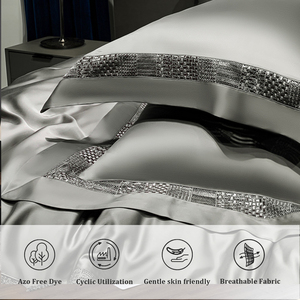 Chất Lượng Cao Vua Kích Thước Tấm & Gối Bộ Bông Bộ Đồ Giường Bộ <span class=keywords><strong>Comforter</strong></span> Và Bedlinen Cao Cấp Bedlinen <span class=keywords><strong>Comforter</strong></span> Bộ - Product Image 5