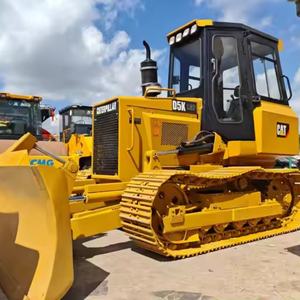 저렴한 중고 미니 트랙터 크롤러 도저 불도저 애벌레 D5K 고양이 불도저 판매 - Product Image 2