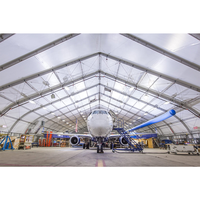 Hangar d'avion et atelier en structure spatio-framboisière en acier léger et acier au carbone SAFS - Vente chaude
