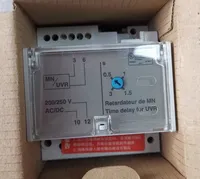Module de temporisation de sous-tension pour disjoncteur, réglable 0,5-3s, 220V 380V, neuf, original, programmable pour l'automatisation industrielle