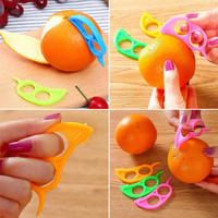 Mini Schilmesje voor Fruit, Citroenen, Sinaasappels en Citrusvruchten, Snelle Schil- en Snijder, Keukenhulpje voor Fruit en Groenten
