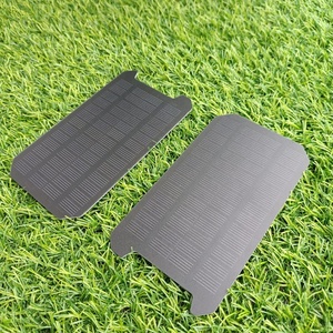China Módulo PV Forma de bocina Fotowolkaika Panele Construya su propio 13v Mono Cell <span class=keywords><strong>Sollar</strong></span> 1,2 W Paneles solares de alta calidad de tamaño personalizado - Product Image 1