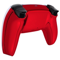 EXtremeRate Chroming Red Remplacement Bottom Backplate Shell Back Shell Pour PS5 Controller