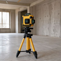 Niveau laser vert 4D 16 lignes autonivelant 360° horizontal et vertical, précision 1 mm, portée 30 m, batterie lithium, trépied, ODM OEM