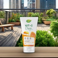 Pembersih Wajah Gel Vitamin C Organik dengan Ekstrak Jeruk, Menutrisi, Mengontrol Minyak, Mencerahkan, untuk Semua Jenis Kulit