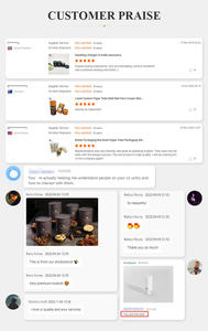 <span class=keywords><strong>Tube</strong></span> à sushi en papier kraft recyclable, qualité alimentaire, personnalisé, 50-60 mm, hauteur 120-220 mm, boîte cylindrique en papier, vente en gros - Product Image 5