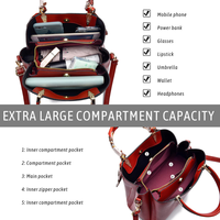 Sac fourre-tout pour femme tendance en PU durable, imperméable, élégant, à motif géométrique, OEM ODM, bureau, quotidien, plage, réunion, ordinateur portable, grande capacité