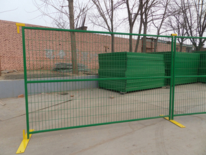 Panneaux de clôture temporaires robustes pour l'extérieur au Canada, 6 pieds, faciles à assembler, revêtement poudré, <span class=keywords><strong>sécurité</strong></span> domestique - Product Image 4