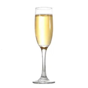 Bicchiere da Champagne personalizzato di vendita calda, bicchieri da flauto al miglior prezzo Champagne