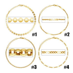 Productos de tendencia 2025 recién llegados pulsera de cadena llena de oro para mujeres finas para hacer joyas Diy <span class=keywords><strong>pulseras</strong></span> <span class=keywords><strong>permanentes</strong></span> - Product Image 4