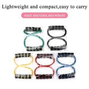 Yuiwu Duy Nhất Màu Đỏ TPE Resistance Bands Set Đào Tạo Tập Thể Dục Yoga Workout 8 Hình Dạng Ngực Expander Tập Thể Dục Ống - Product Image 6