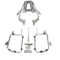 304 acier inoxydable argent support de boîte latérale moto porte-bagages support latéral pour HONDA CB500X