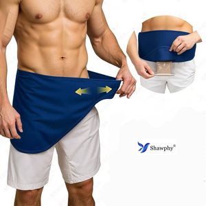 Housses <span class=keywords><strong>de</strong></span> <span class=keywords><strong>sac</strong></span> Shawphy Stomy et ceinture <span class=keywords><strong>de</strong></span> <span class=keywords><strong>stomie</strong></span> pour hommes/femmes Sports et usage quotidien Fermeture à glissière anti-fuite et anti-odeur Bleu - Product Image 1