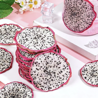 Gedroogde witte drakenvrucht plakjes, originele smaak, knapperige pitaya plakjes voor detailhandel en wederverkoop.