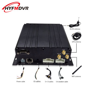 Cartão SD HDD HDD HDD HDD HDD 1080P 2 milhões de pixels <span class=keywords><strong>DVR</strong></span> móvel com GPS 3G 4G WiFi para veículos, caminhões, carros, ônibus e táxis