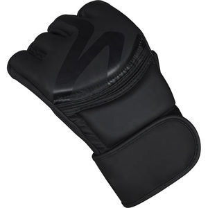 Gants de MMA personnalisés de haute qualité, 8 oz, demi-doigts, en cuir PU, pour l'entraînement, le combat et le sparring, vente en gros, taille personnalisée - Product Image 3