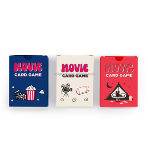 Juego <span class=keywords><strong>de</strong></span> Cartas Personalizado para Adultos con Impresión <span class=keywords><strong>de</strong></span> Películas <span class=keywords><strong>de</strong></span> <span class=keywords><strong>Amigos</strong></span>, para Fiestas, Beber y Jugar, con Caja y Bolsa - Product Image 1
