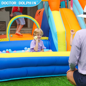 <span class=keywords><strong>Castillo</strong></span> Hinchable Inflable Infantil <span class=keywords><strong>Doctor</strong></span> Dolphin para Uso Doméstico en Interiores Durante las Vacaciones de Verano para Niños - Product Image 5