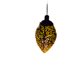 Lámpara Decorativa de Jardín LED con Energía Solar, IP65 Impermeable, Farol Colgante de Hierro, Funciona con Batería, para Iluminación de Patio y Paisaje - Product Image 4