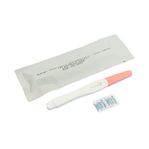 <span class=keywords><strong>Test</strong></span> <span class=keywords><strong>de</strong></span> <span class=keywords><strong>grossesse</strong></span> NewScen HCG Midstream, certifié CE ISO13485, design ergonomique anti-fuite, application urinaire en une seule étape, auto-<span class=keywords><strong>test</strong></span> facile - Product Image 1